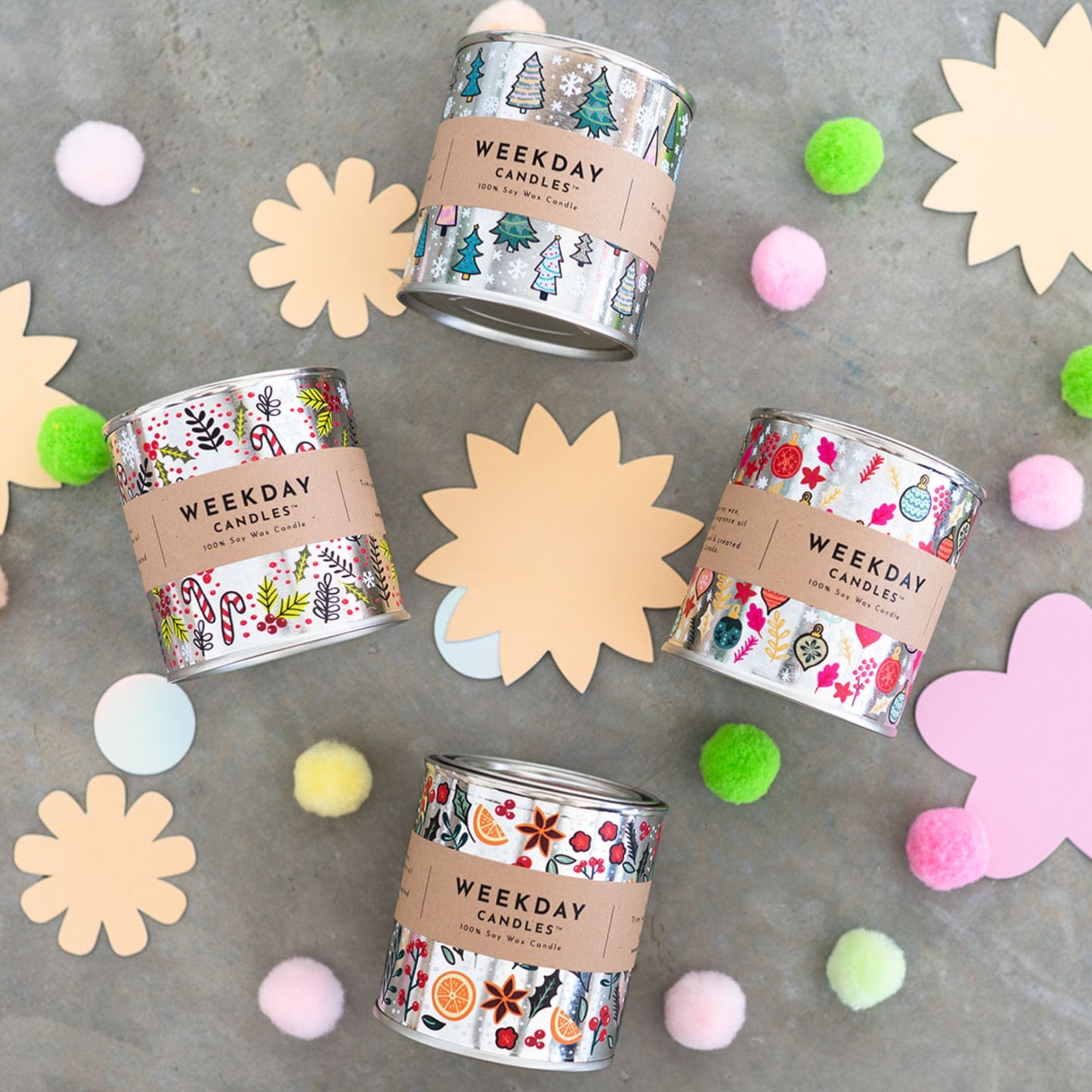 Holly Jolly | Paint Tin