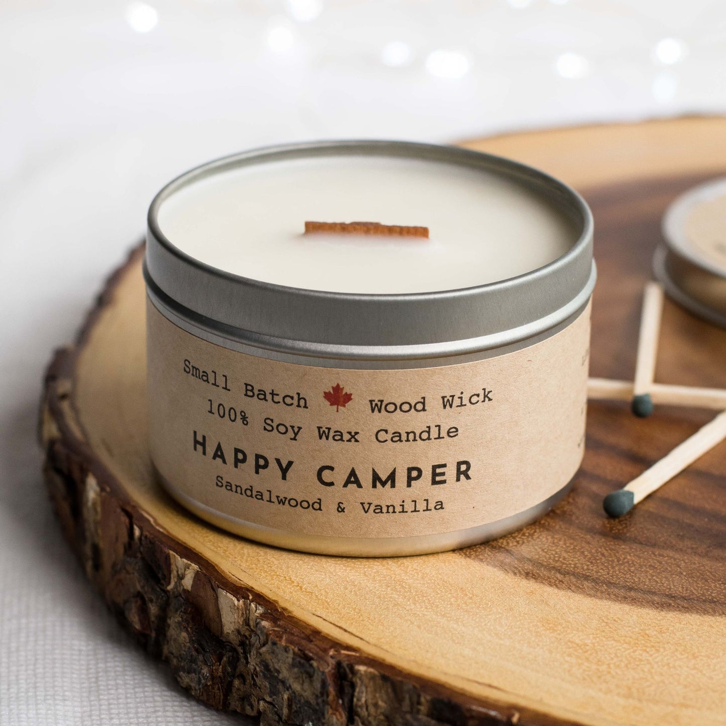 Happy Camper | Cabin Tin