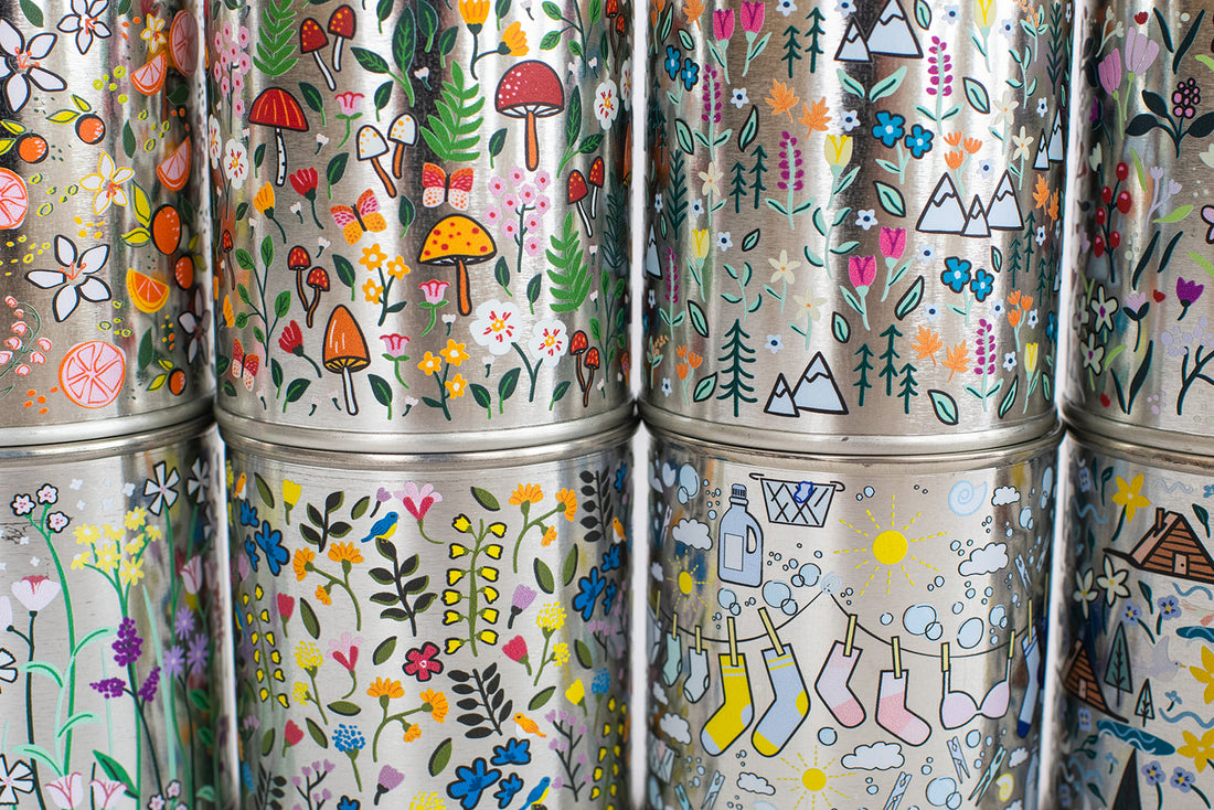 The Journey of a Paint Tin Candle