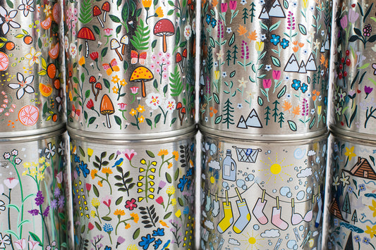 The Journey of a Paint Tin Candle