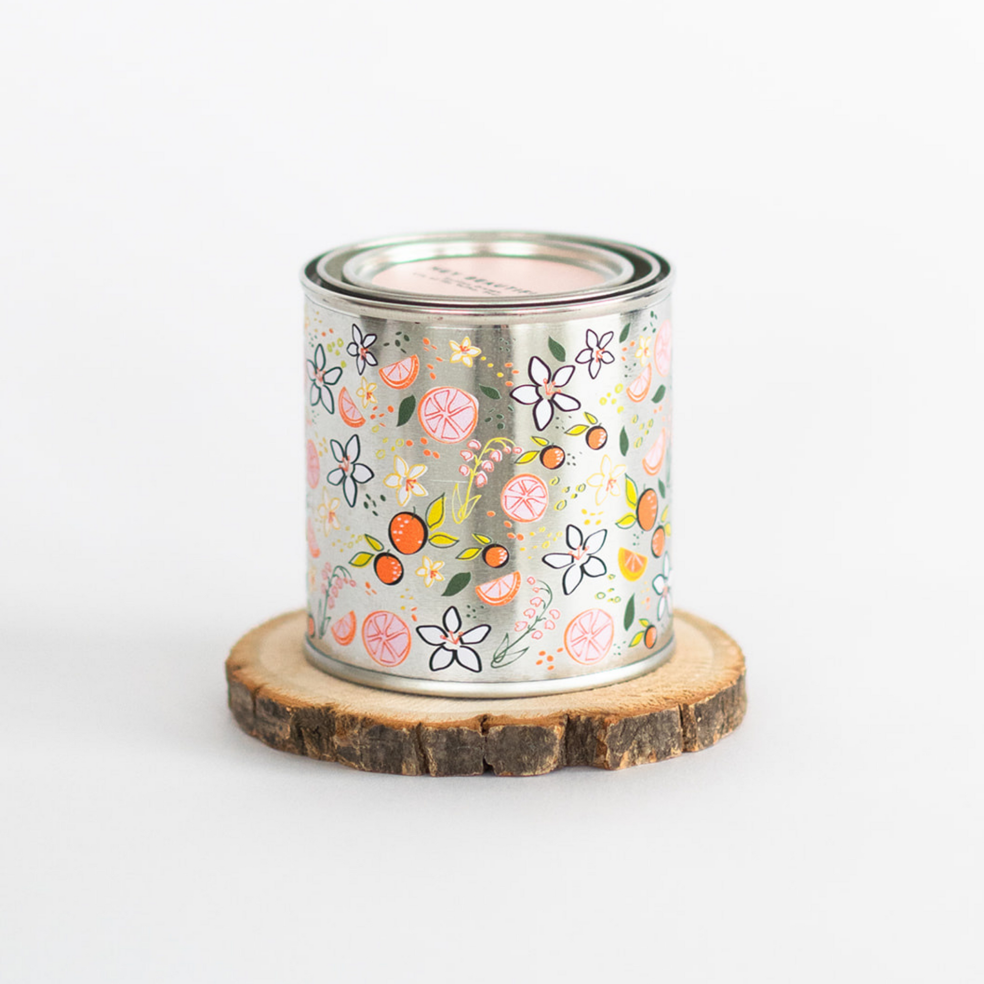 Candles in discount tin cans